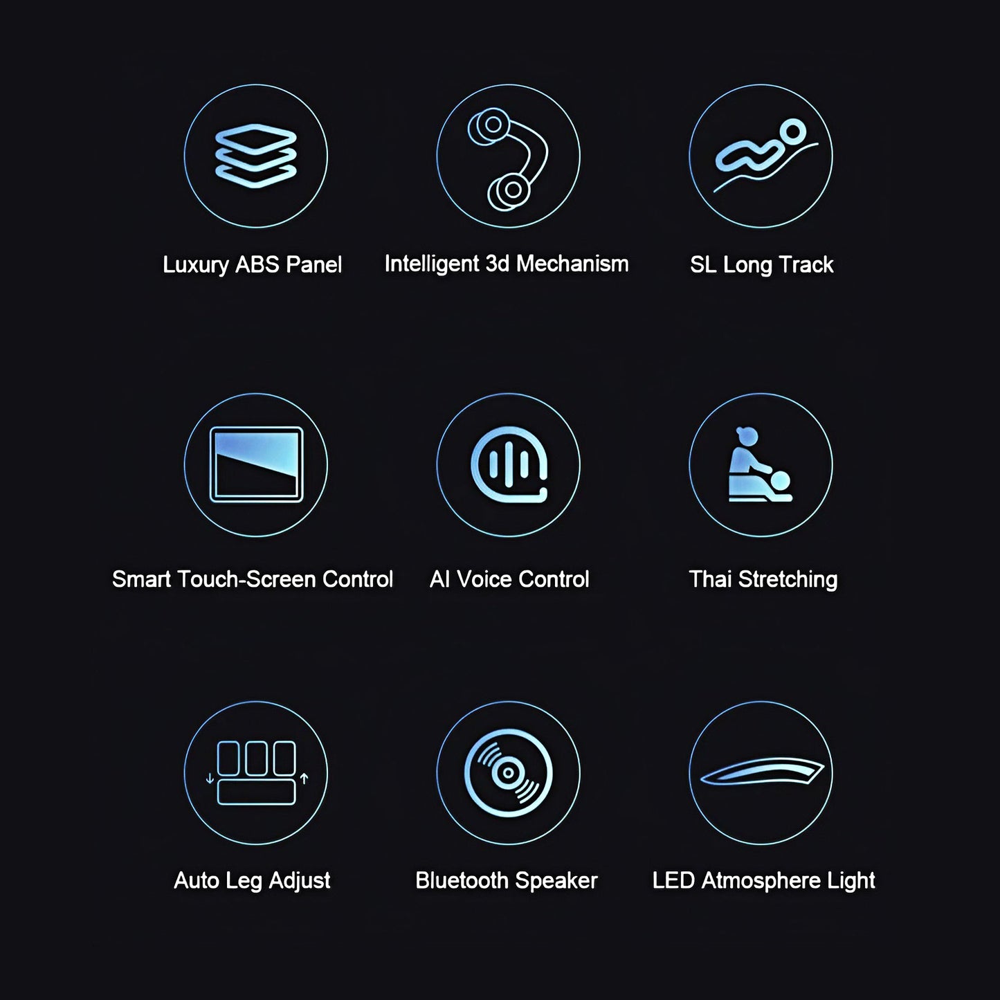 WANKO Zenith SL-Track Zero Gravity Full Body-Recliner Massage Chair