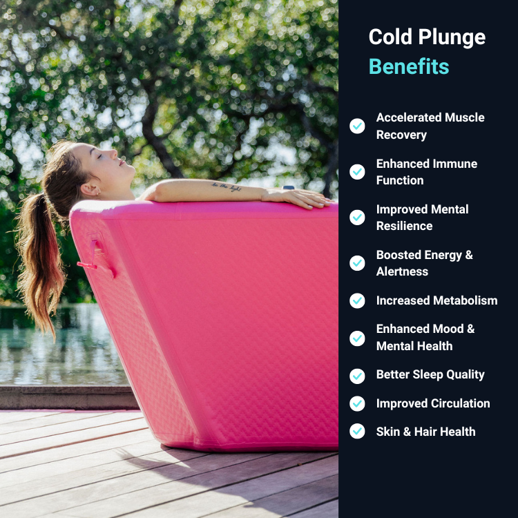 Pink Endurance Plunge + 1HP Pro Chiller / Heater
