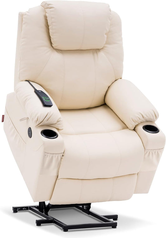 Electric Power Lift Recliner Chair Sofa with Massage and Heat