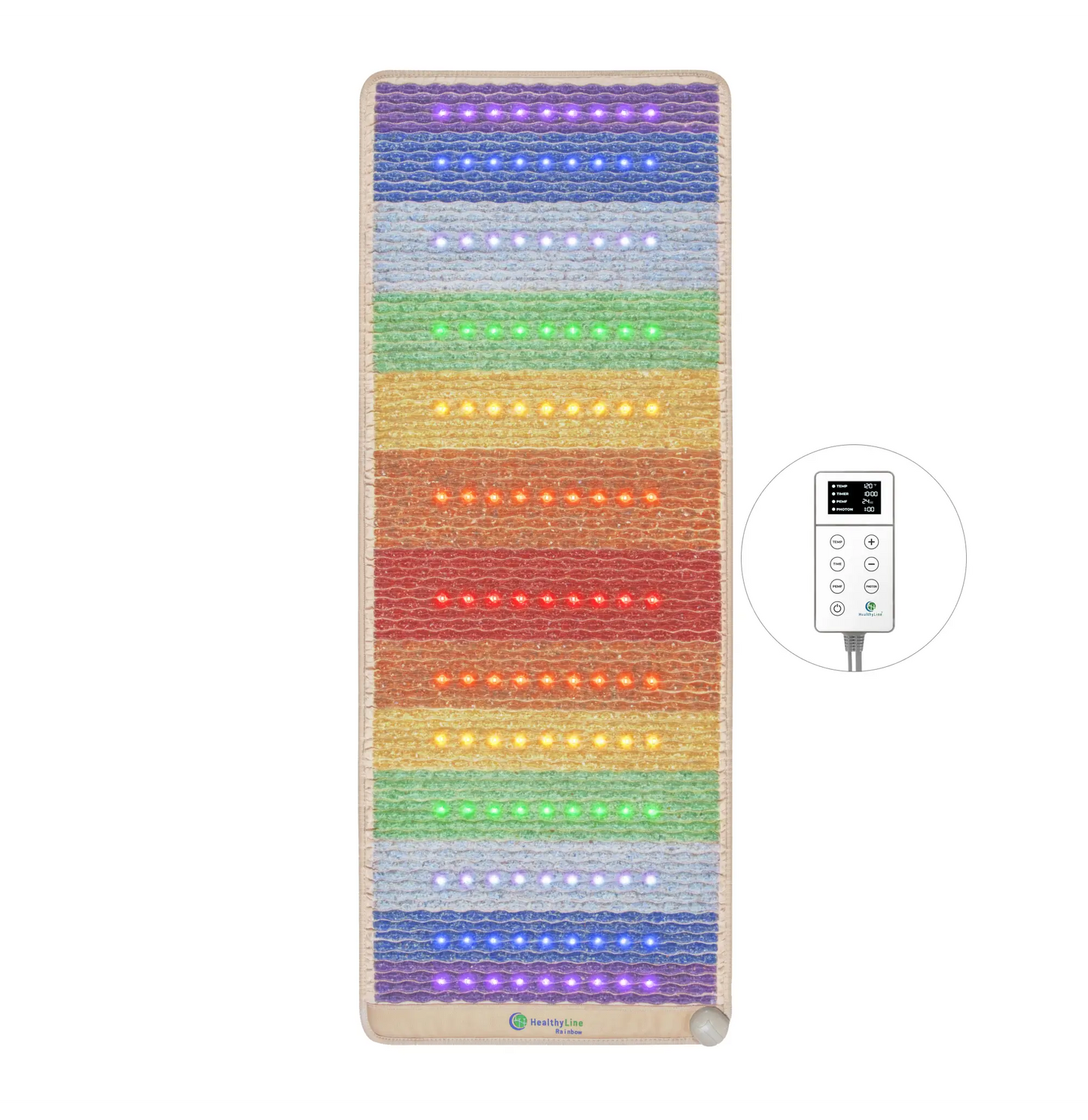 PEMF Infrared Mats - Rainbow Chakra Series