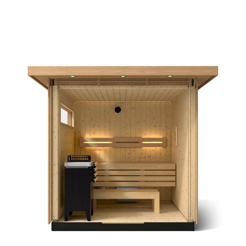 Kohler C2 (Douglas Fir) Outdoor Sauna Kit Up to 3 Persons