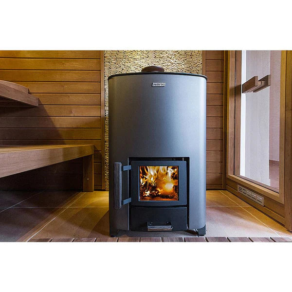 Narvi NC 16 Black Woodburning Heater