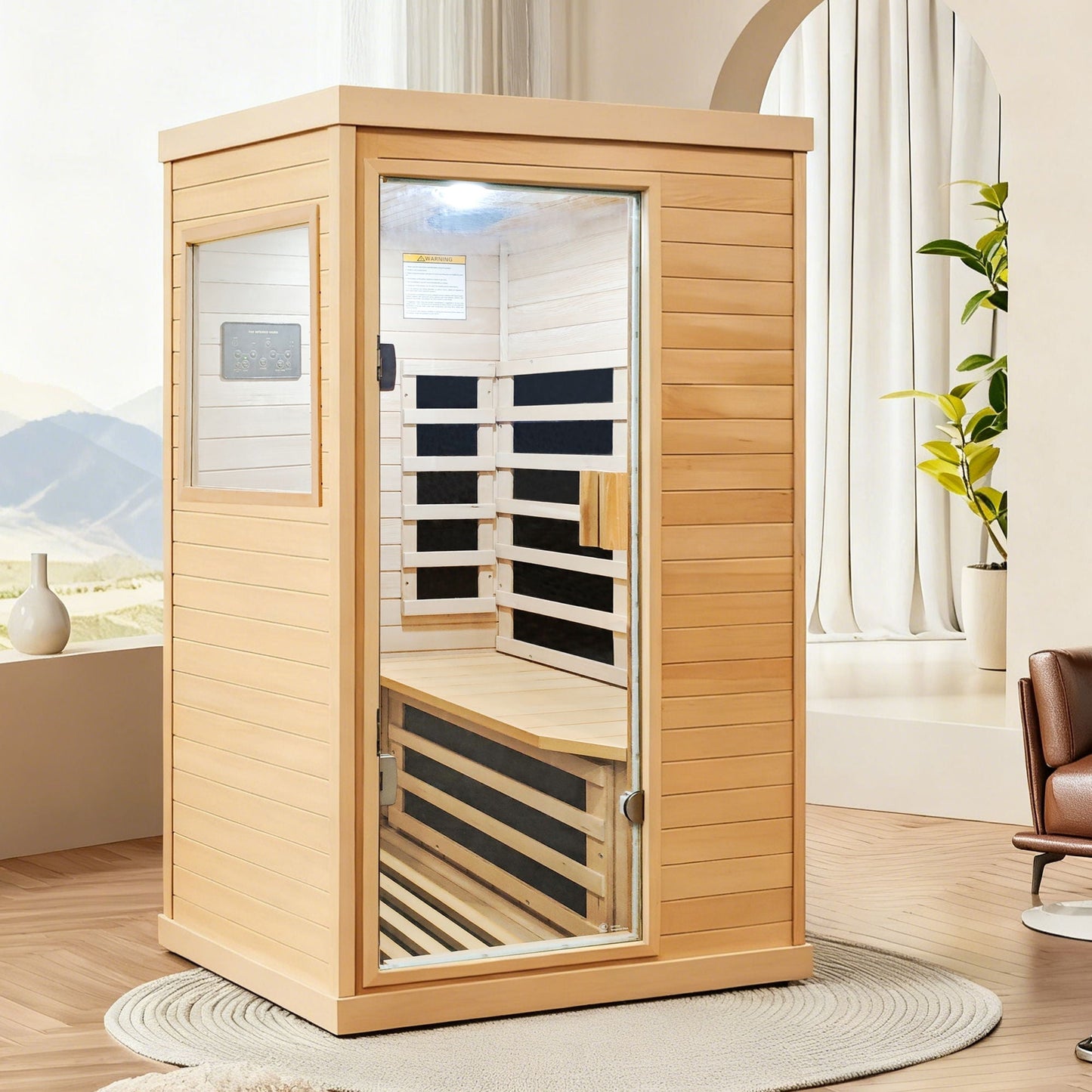 1 Person Infrared Sauna Room