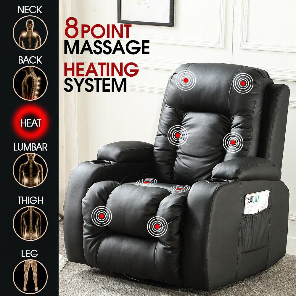 Levede Electric Massage Chair Zero Gravity Chairs Recliner Full Body