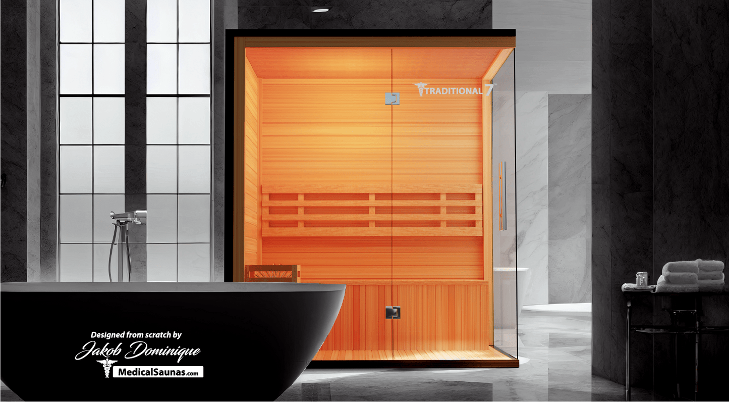 3 Person Home Steam Sauna