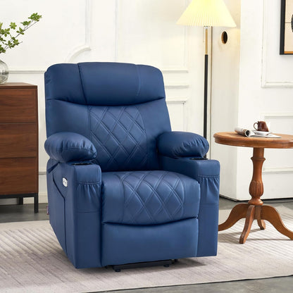 Small Size Electric Power Lift Recliner Chair Sofa with Massage and Heat