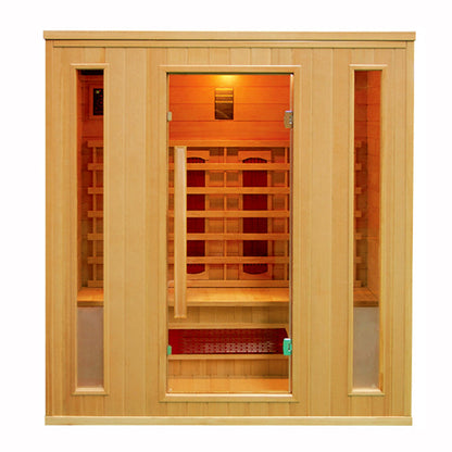 SAUNA EVOLUTION®  Full Spectrum Carbon Indoor Sauna Far Infrared 17
