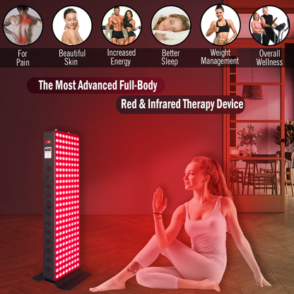 EXESAS 1000W Red Light Therapy Panel – 200 LED