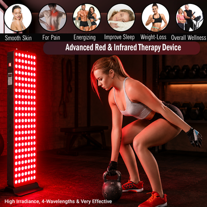 EXESAS 1000W Red Light Therapy Panel – 200 LED