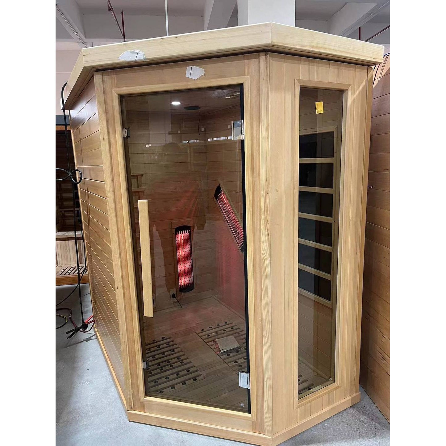 SAUNA EVOLUTION®  Indoor Sauna Room with Recliner（Best Seller）Far Infrared 01