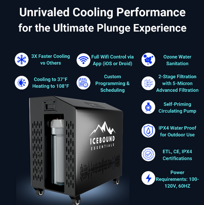 The Big Tex Endurance Plunge  + 1HP Pro Chiller / Heater