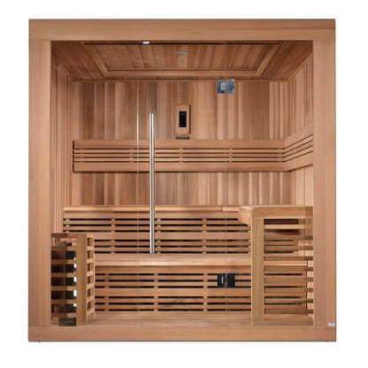 SAUNA EVOLUTION® 3 PERSON TRADITIONAL STEAM SAUNA MODERN RELAX 2