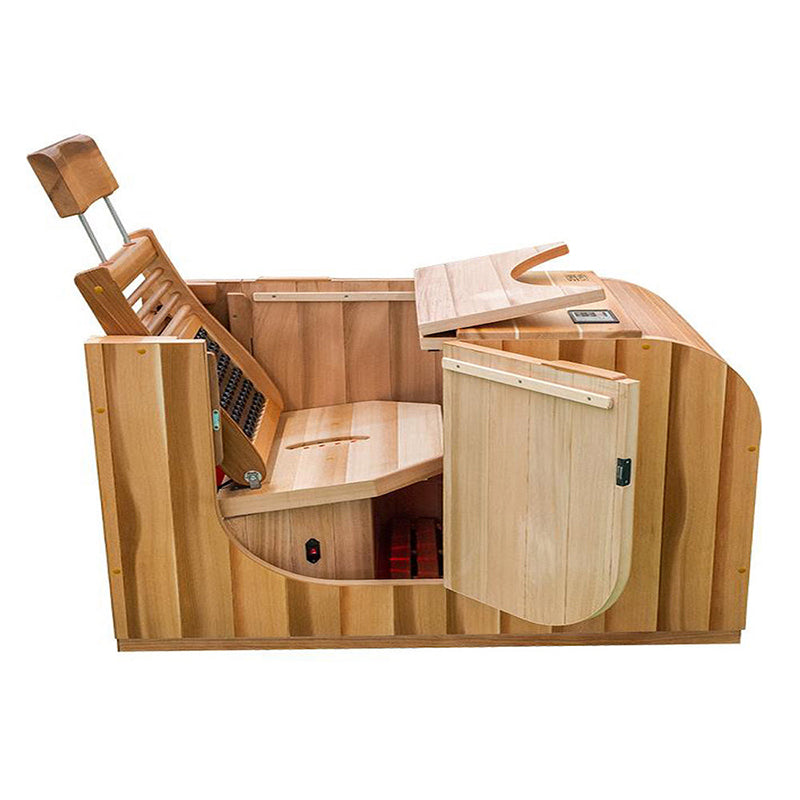 SAUNA EVOLUTION®  Half Body Sauna With Full infrared Benefits Far Infrared 22