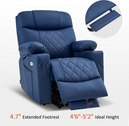 Small Size Electric Power Lift Recliner Chair Sofa with Massage and Heat