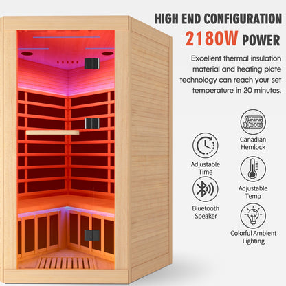 Infrared Sauna Room for 2 (Pentagon)