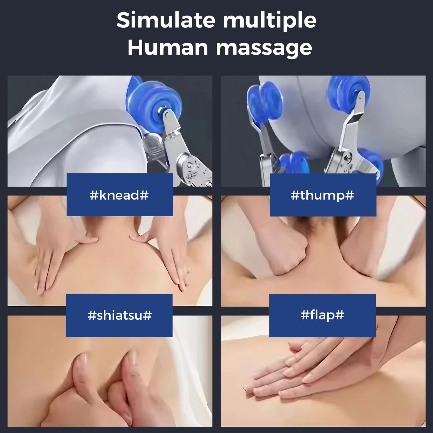 WANKO Bliss SL-Track Zero Gravity Full Body Recliner Massage Chair