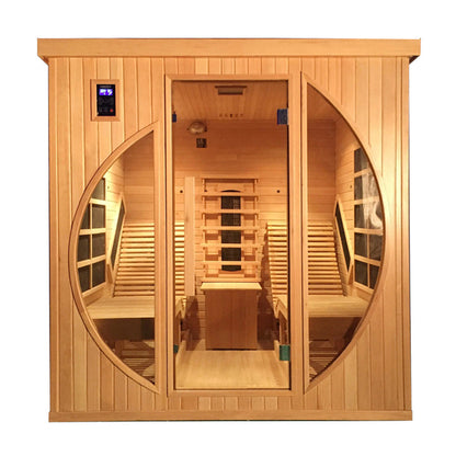 SAUNA EVOLUTION®  Indoor Sauna Room with Recliner（Best Seller）Far Infrared 01