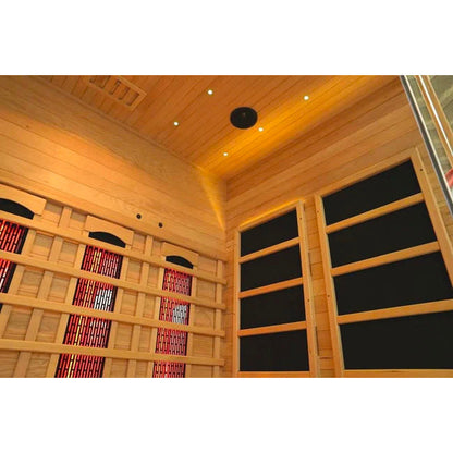SAUNA EVOLUTION®  Full Spectrum Indoor Solid Wood Sauna Far Infrared 11