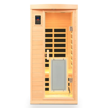 Infrared Sauna Room for 1 (Canadian Hemlock)