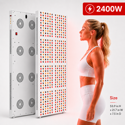 Full Body Red Light Therapy Panel – 2400W | 5 Wavelengths | 480 LEDs