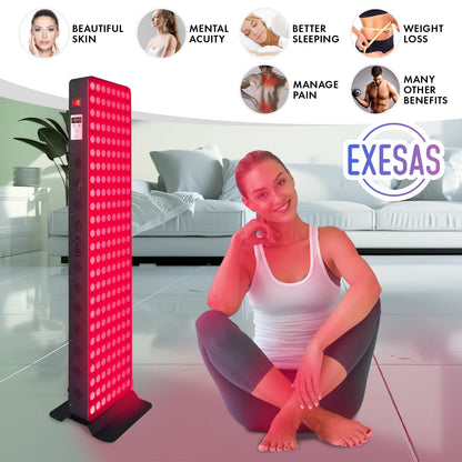 EXESAS 1000W Red Light Therapy Panel – 200 LED