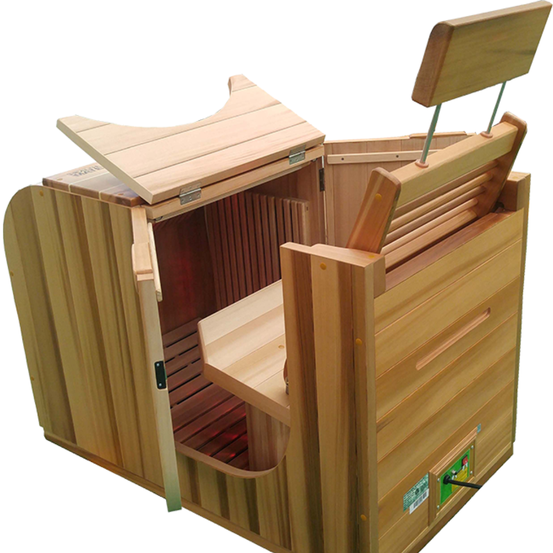 SAUNA EVOLUTION®  Half Body Sauna With Full infrared Benefits Far Infrared 22