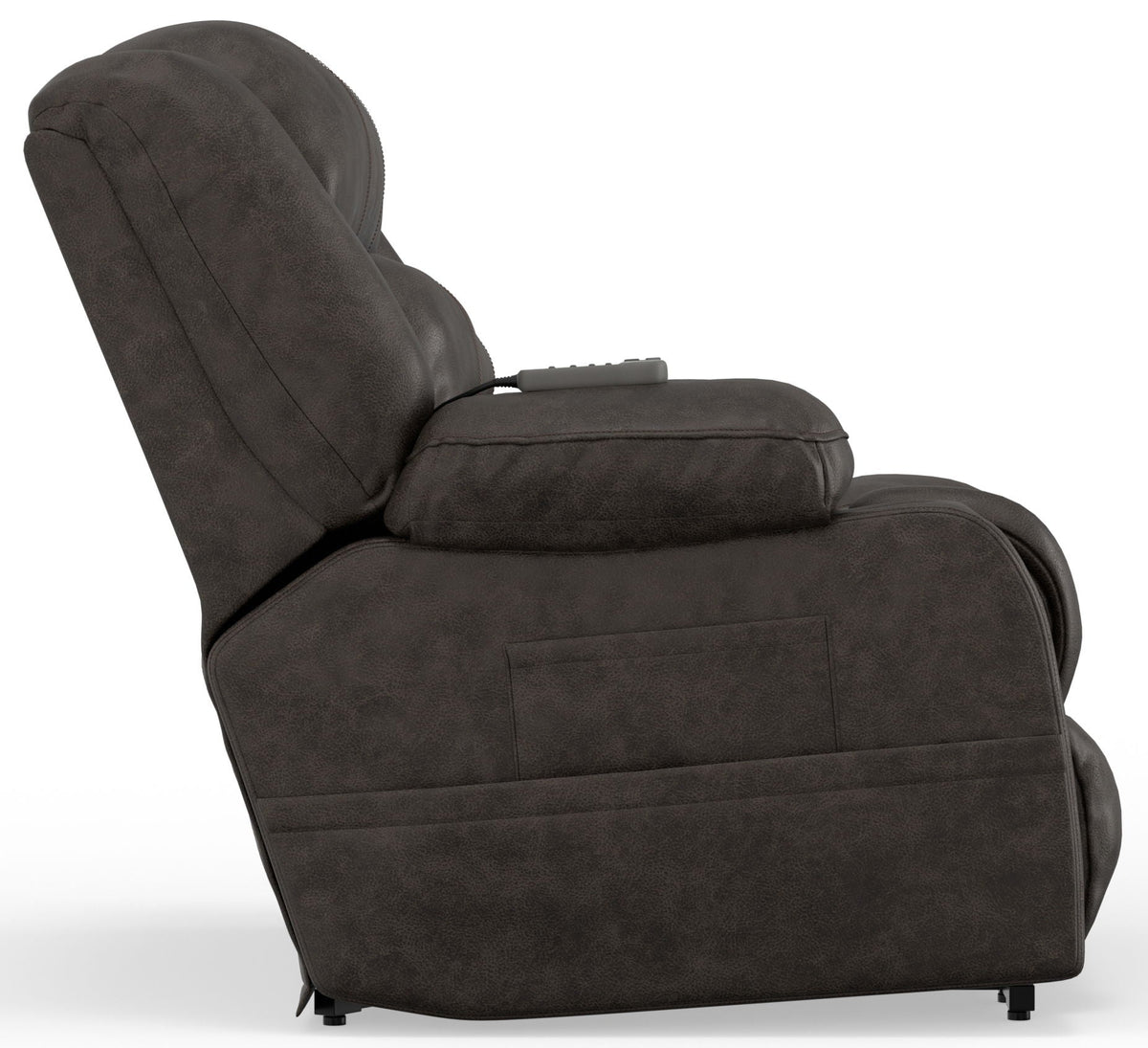 Tucker Power Lift Recliner, Heat & Massage – Steel