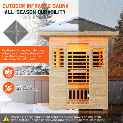 Zurich Outdoor Infrared Sauna