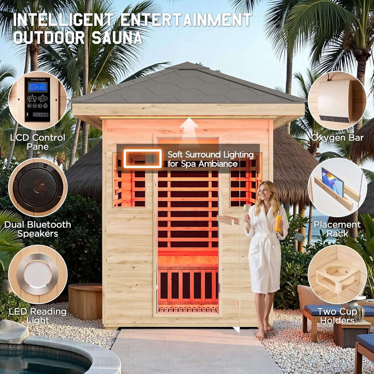 Zurich Outdoor Infrared Sauna