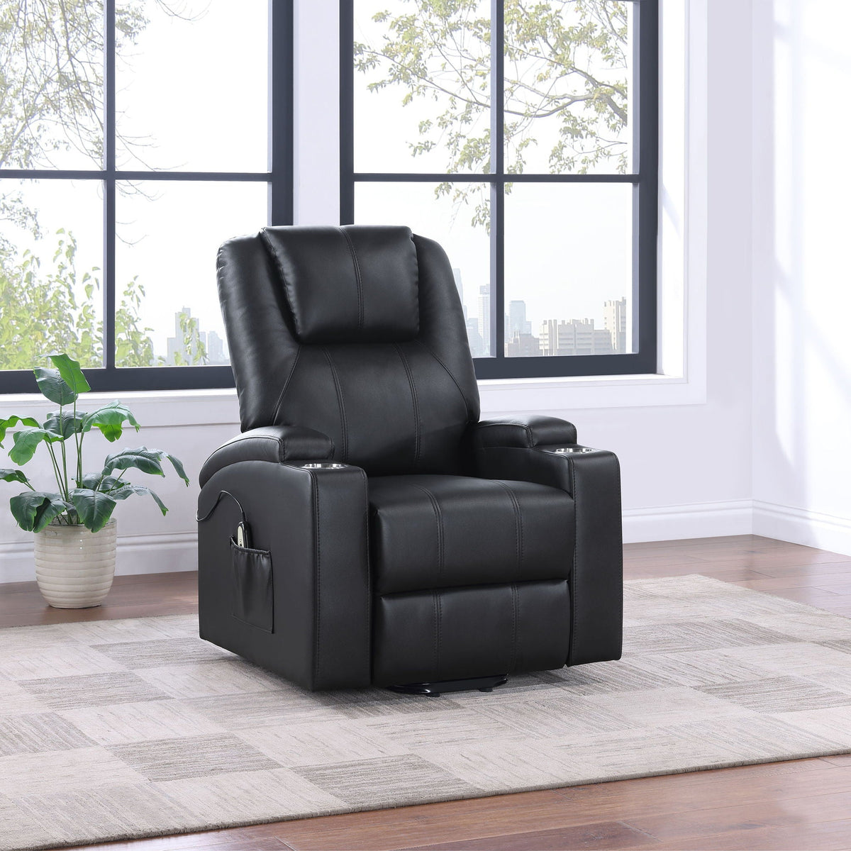 Armstrong Power Lift Massage Recliner – Espresso, photo 3