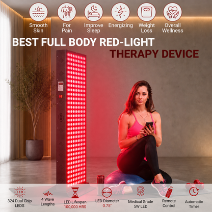 EXESAS 1620W Red Light Therapy Panel – 324 LED