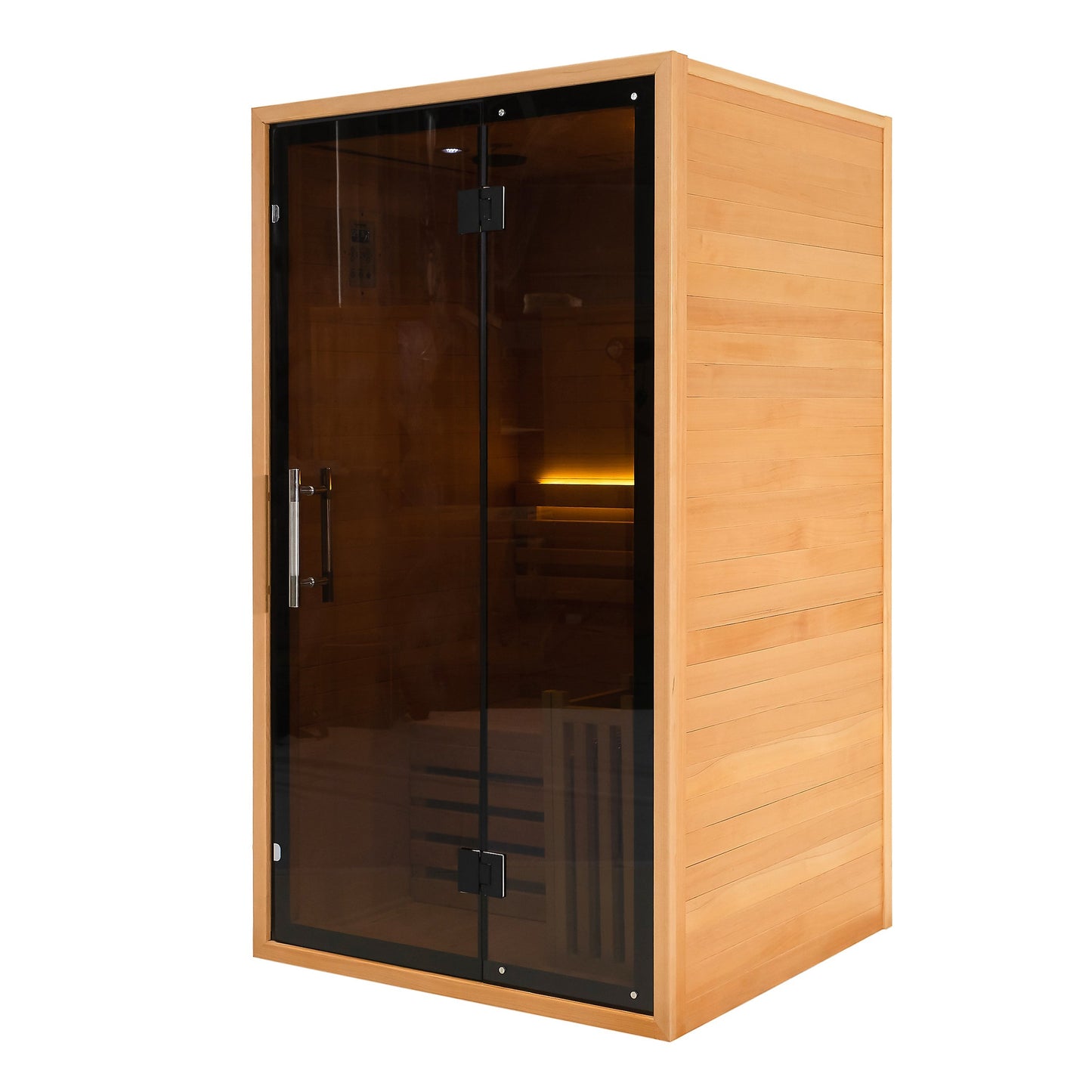 SAUNA EVOLUTION®  Indoor Wicking and Perspiration Fumigation Box Wet Sauna Glass 04