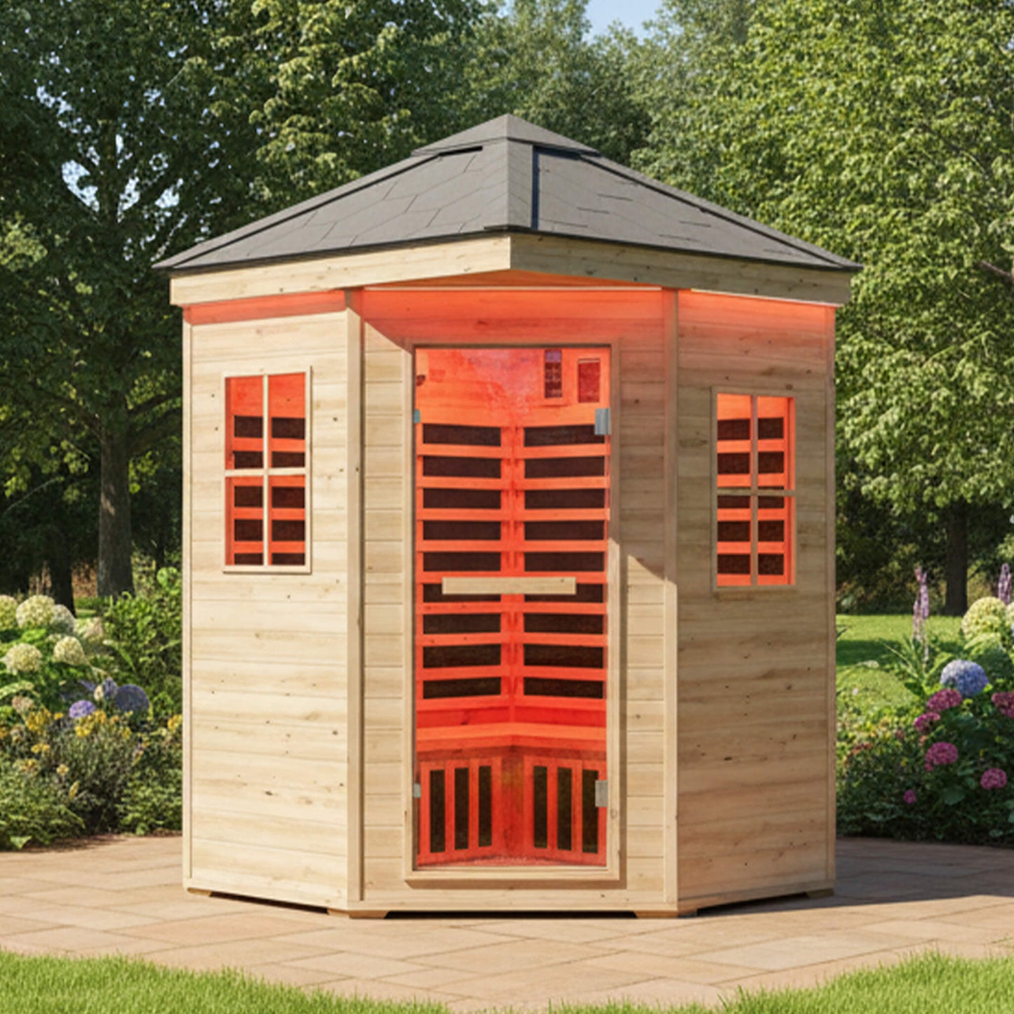 Monaco Outdoor Infrared Sauna