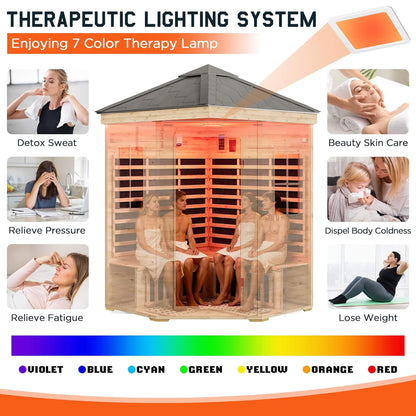 Monaco Outdoor Infrared Sauna