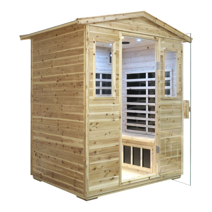 Outdoor Infrared Sauna Room for 4
