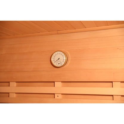 SAUNA EVOLUTION®  Outdoor Wood Steam Sauna（5-6 Person）Cabin 04