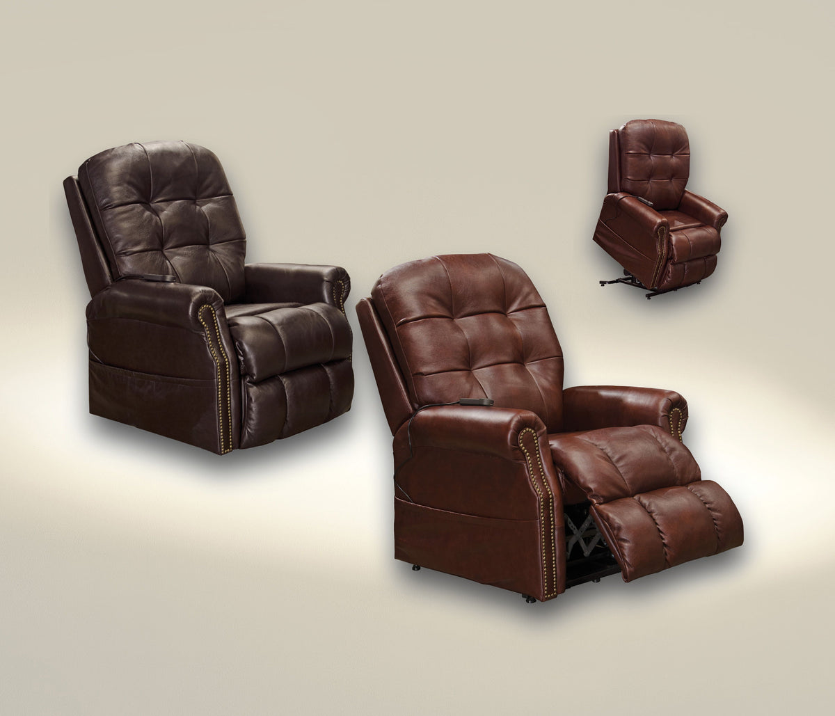 Madison Lay-Flat Power Lift Recliner, Heat & Massage, photo 7