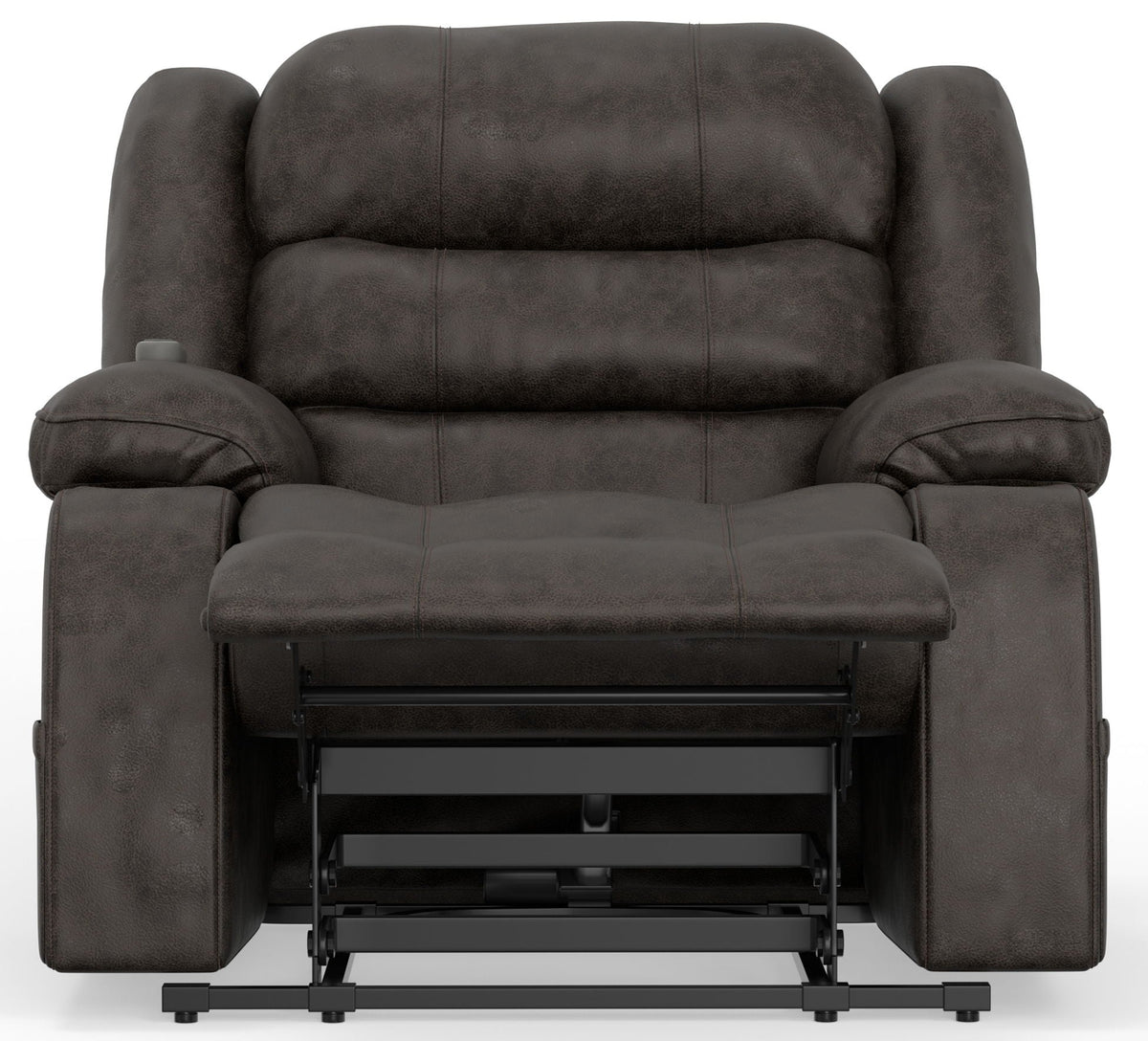 Tucker Power Lift Recliner, Heat & Massage – Steel, photo 2