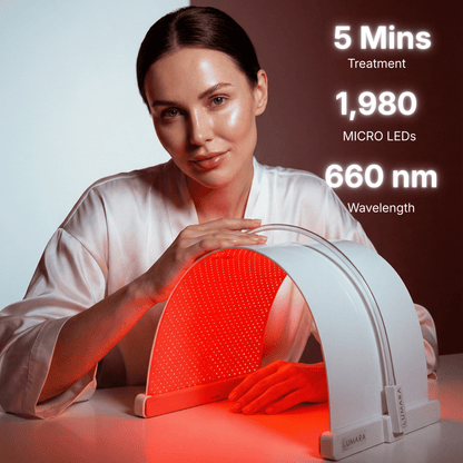 Lumara Illuminate Red V2 – 1,980 LEDs | 660nm | 5-Minute Red Light Therapy