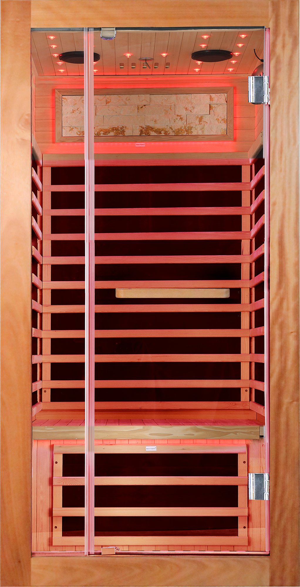 Infrared Sauna Room for 1 (American White Oak)