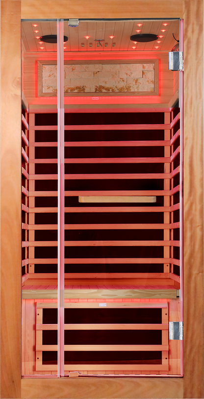 Infrared Sauna Room for 1 (American White Oak)