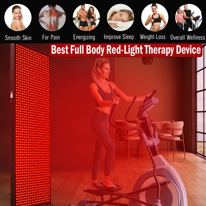 EXESAS 6080W Red Light Therapy Panel – 1216 LED