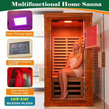 Full Spectrum Infrared Sauna for 1