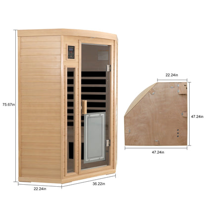 Infrared Sauna Room for 2 (Pentagon)
