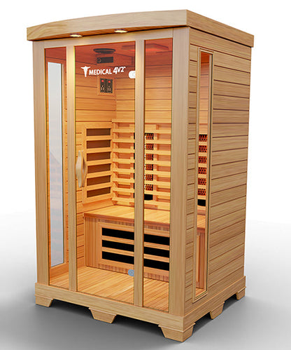 2 Person Home Full Spectrum Infrared Sauna | Medical 4™