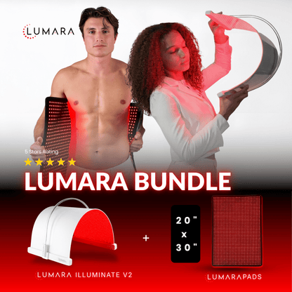 Lumara Illuminate Red V2 – 1,980 LEDs | 660nm | 5-Minute Red Light Therapy