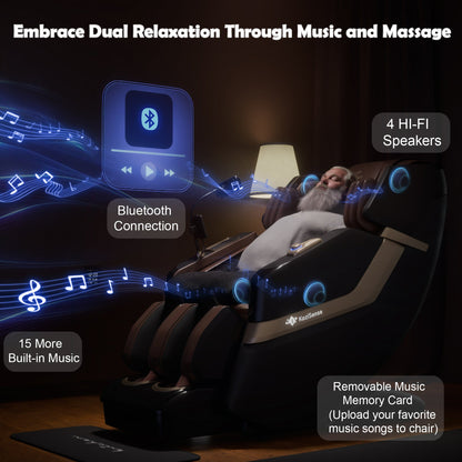 KoziSense KZ-313 Massage Chair (Black)