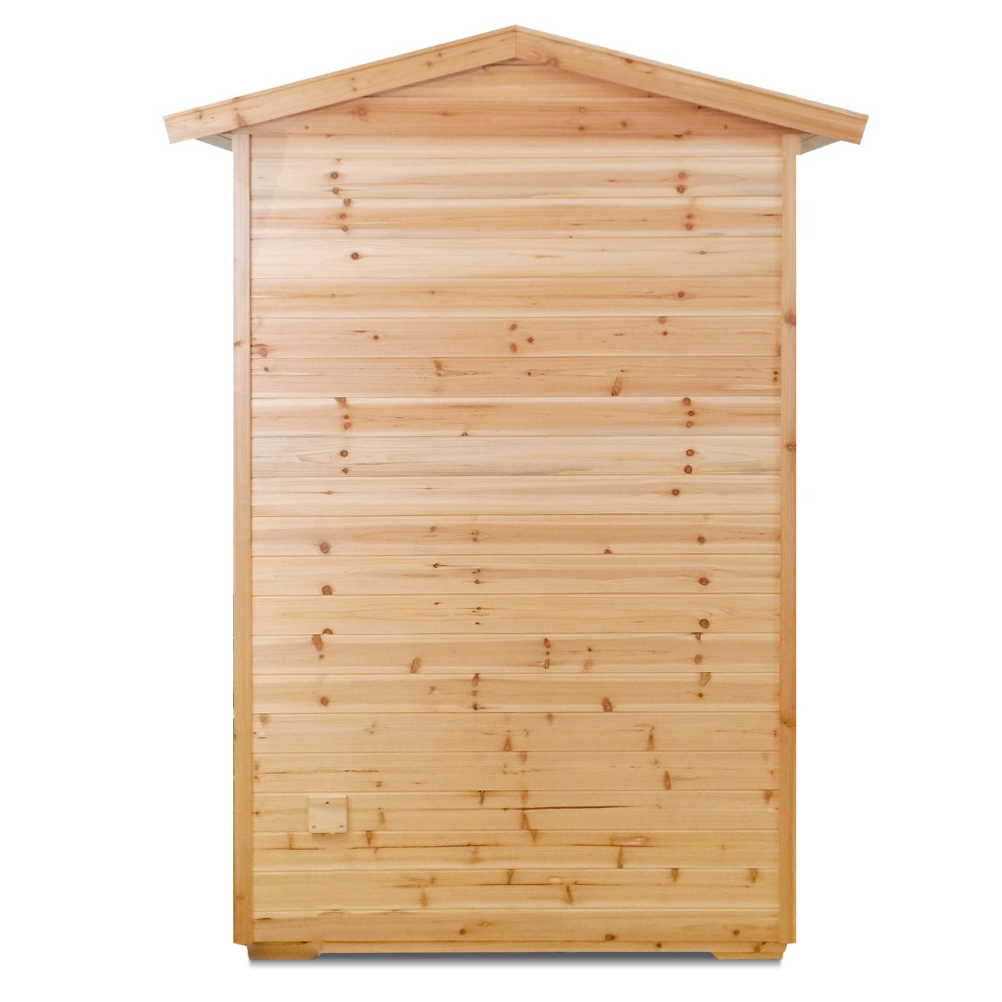 Outdoor Infrared Sauna Room for 2 (Old Fir)