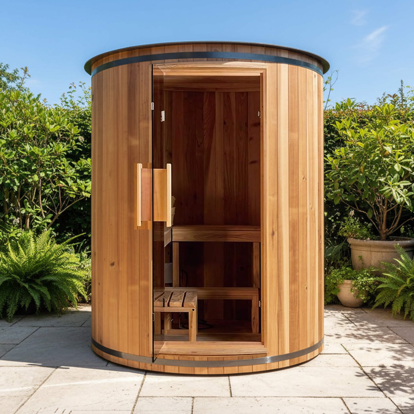 Barcelona Outdoor Barrel Sauna