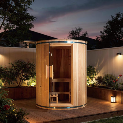 Barcelona Outdoor Barrel Sauna